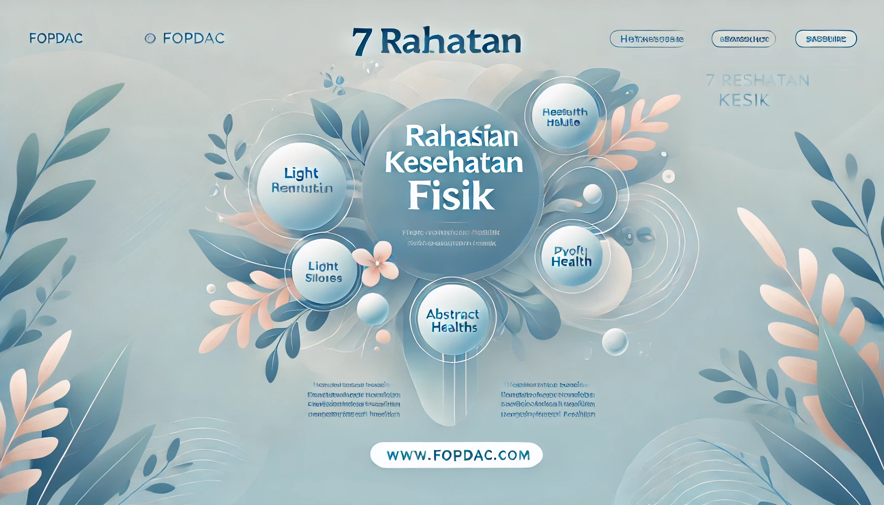 7 Rahasia Kesehatan Fisik