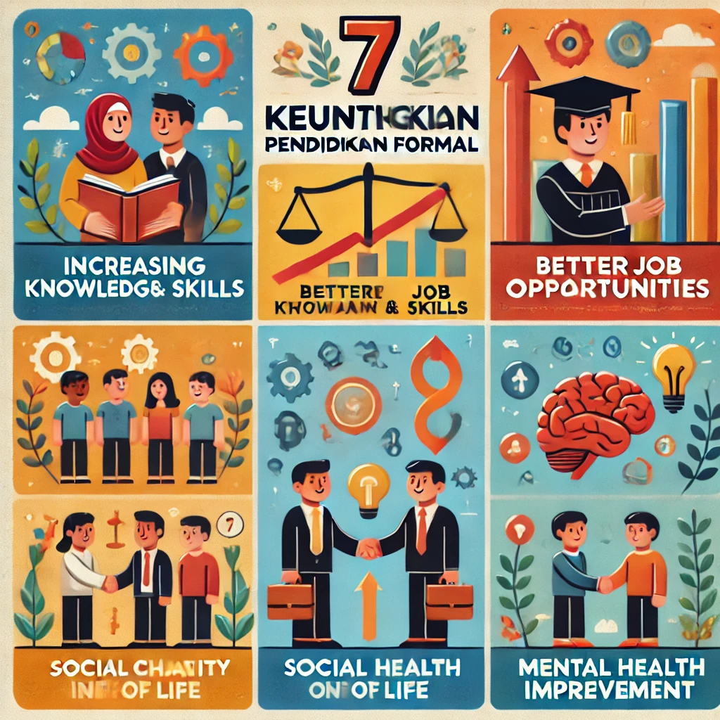 7 keuntungan pendidikan formal