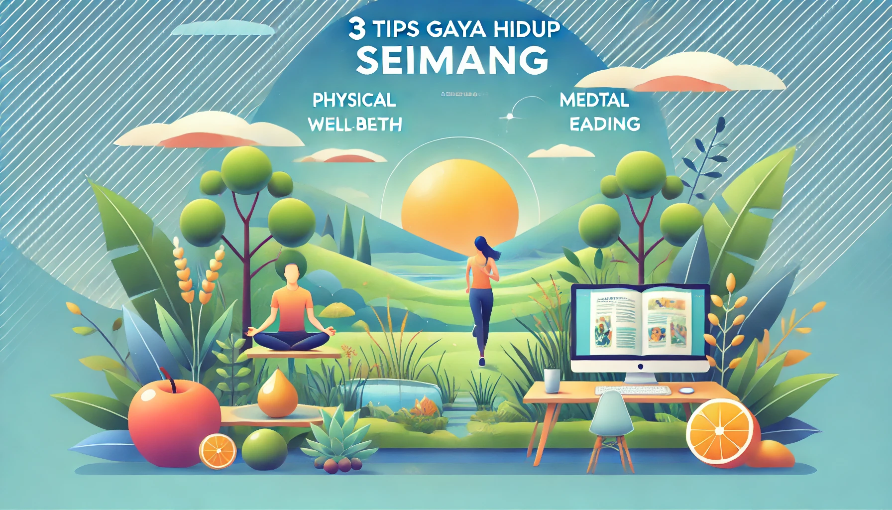 3 Tips Gaya Hidup Seimbang