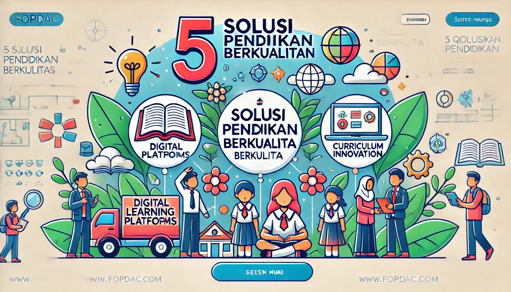 5 Solusi Pendidikan Berkualitas
