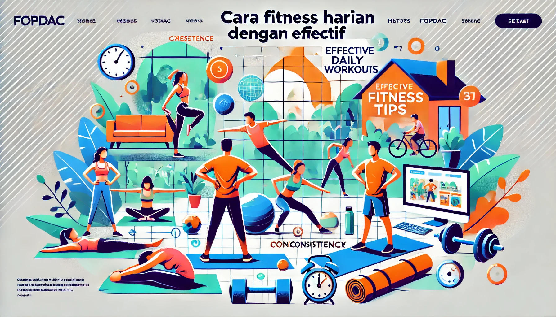 Cara Fitness Harian Dengan Efektif