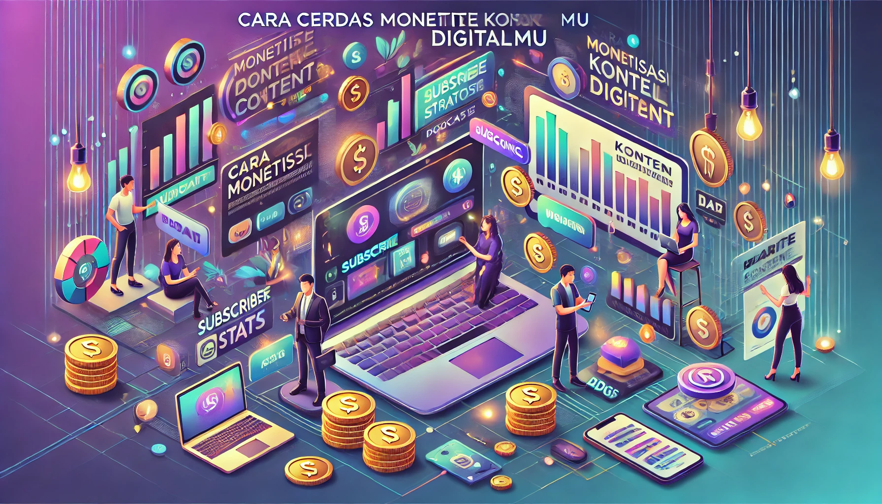 Cara Cerdas Monetisasi Konten Digitalmu