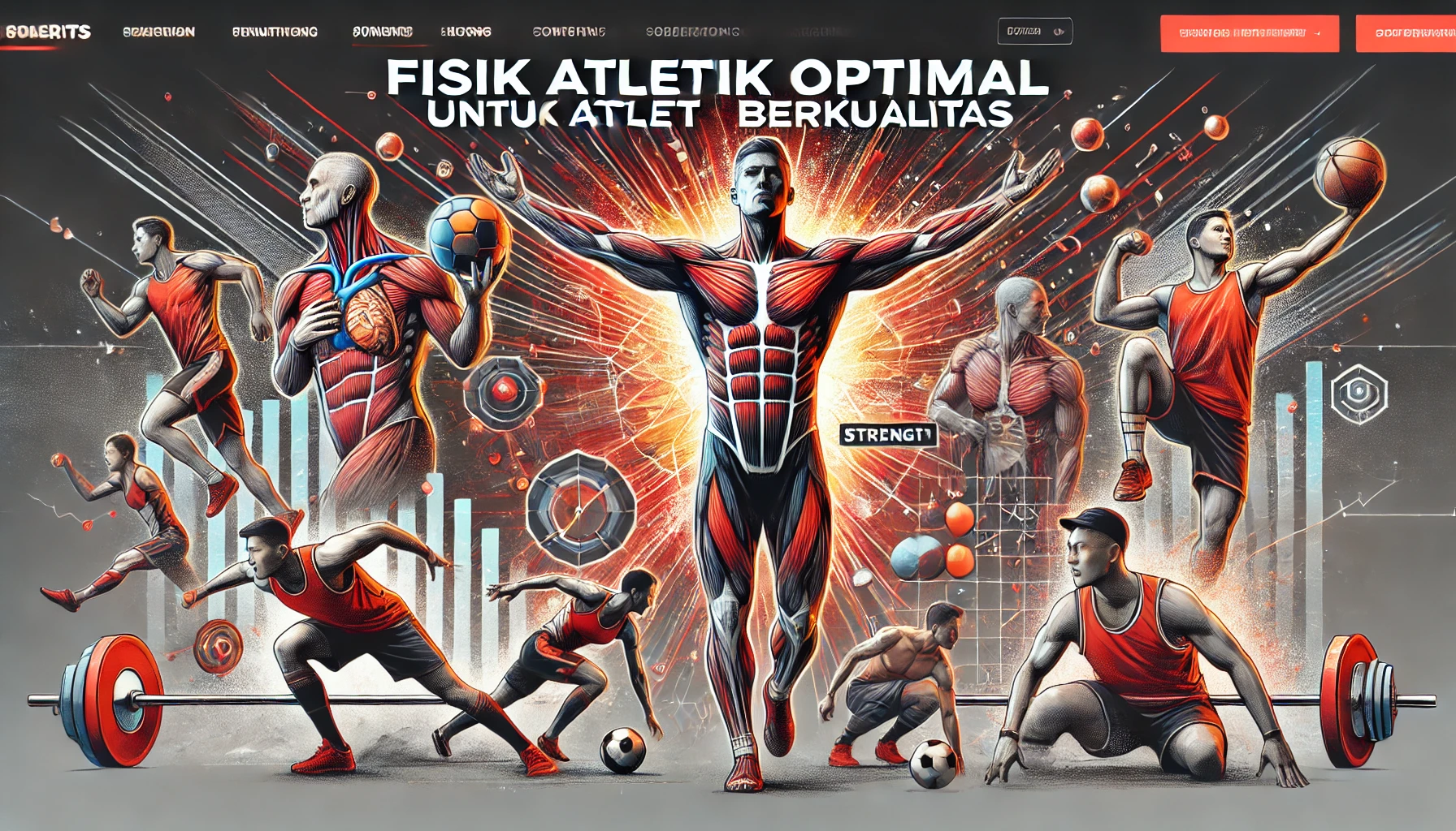 Fisik Atletik Optimal untuk Atlet Berkualitas