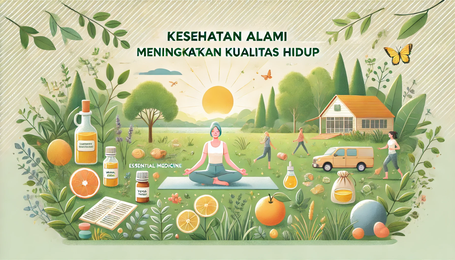 Kesehatan Alami Meningkatkan Kualitas Hidup