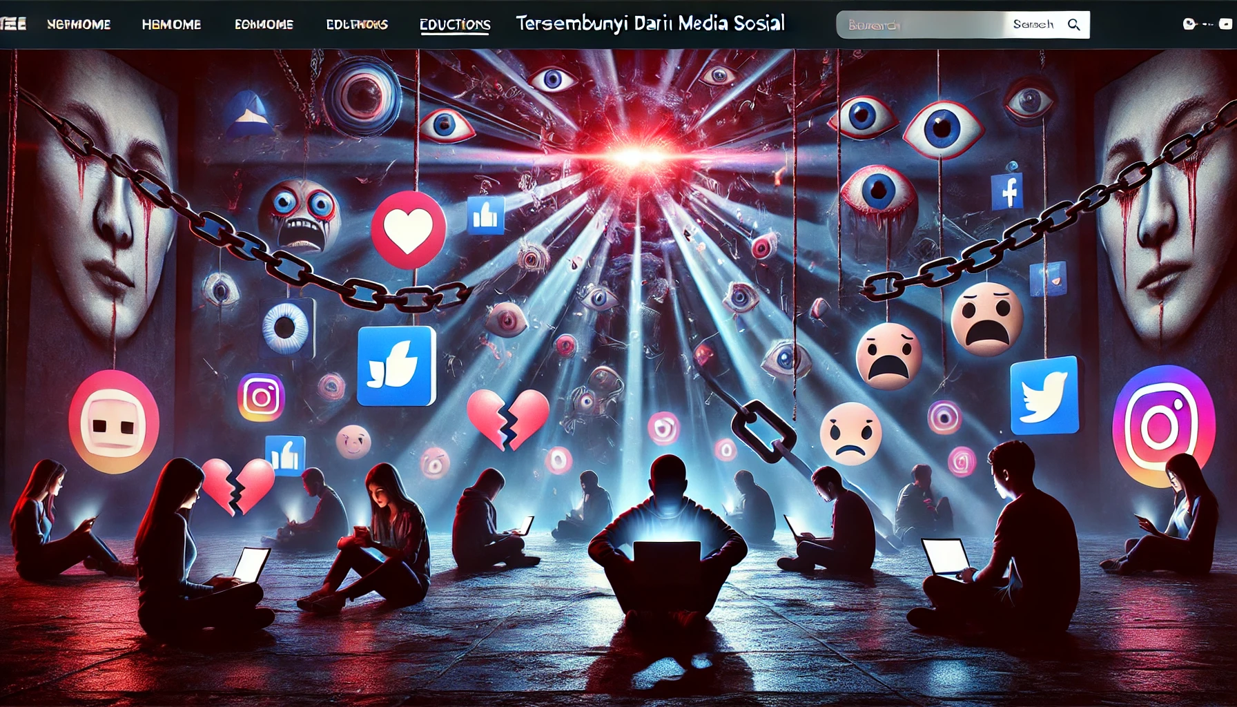 Bahaya Tersembunyi dari Media Sosial