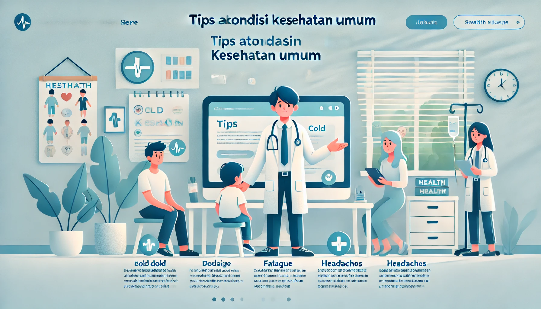 Tips Atasi Kondisi Kesehatan Umum