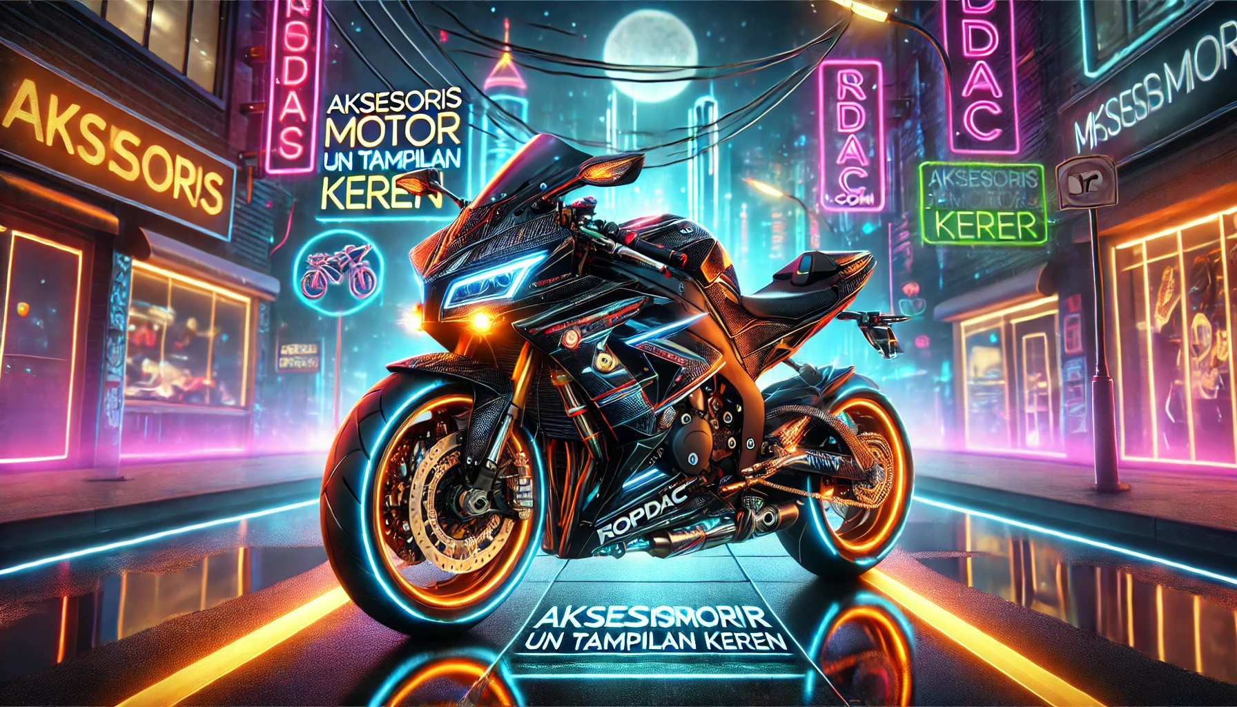 Aksesoris Motor Untuk Tampilan Keren