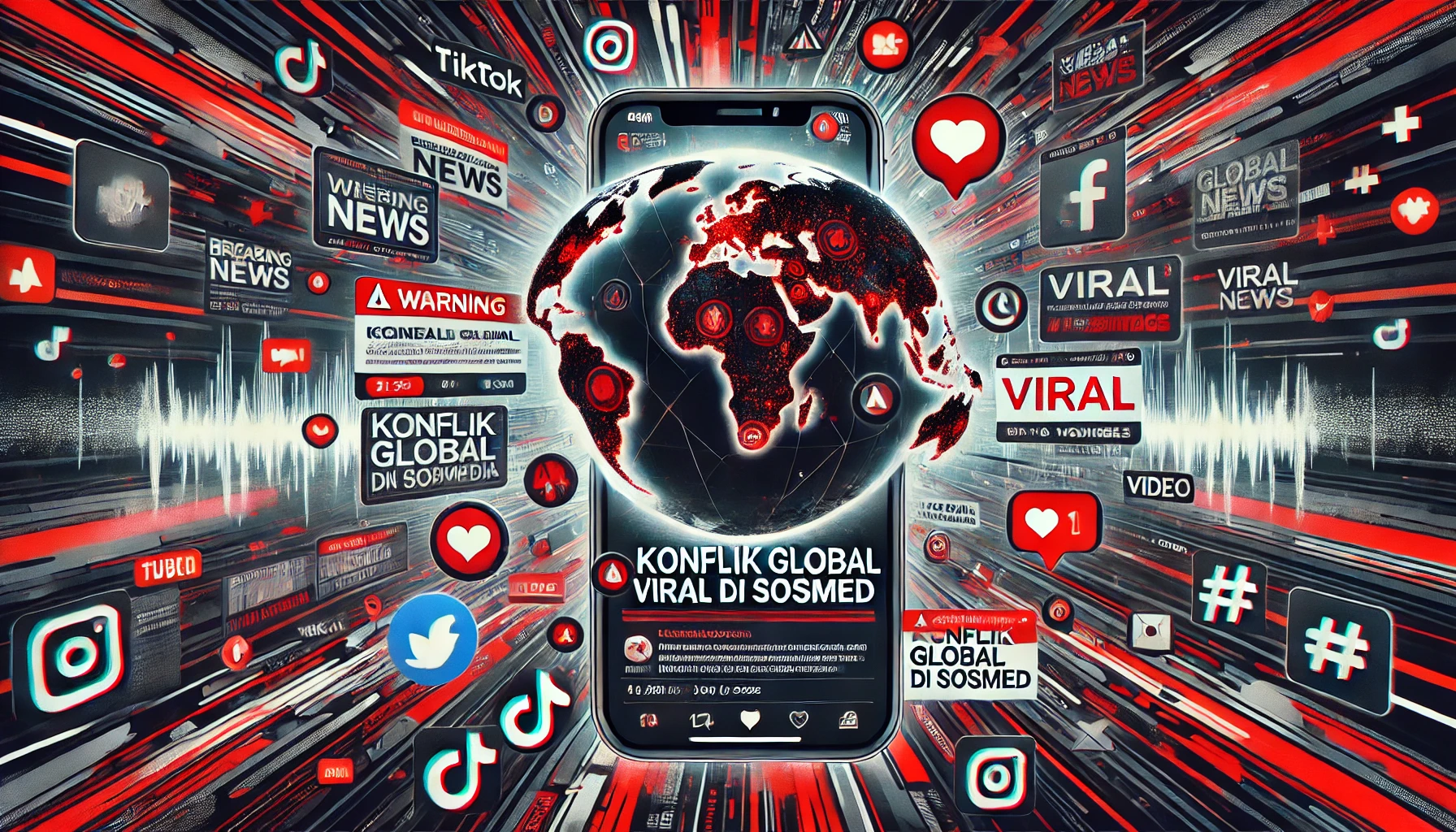 Konflik Global Viral di Sosmed