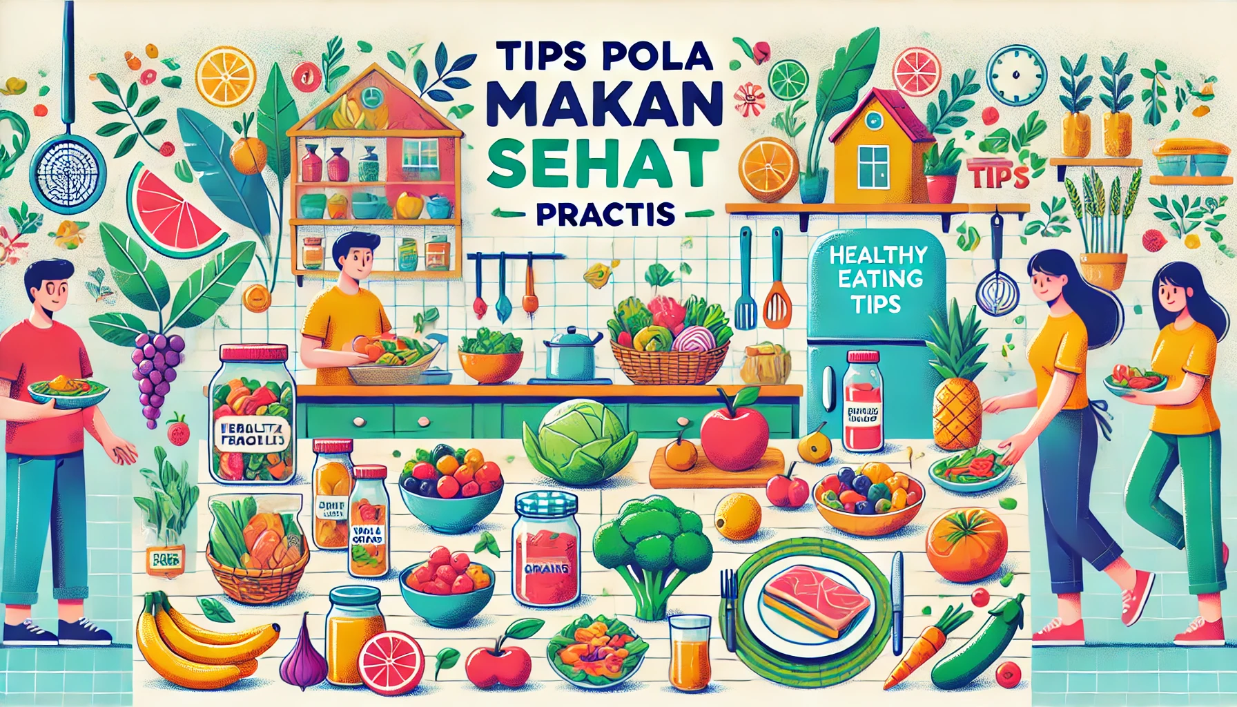 Tips Pola Makan Sehat Praktis