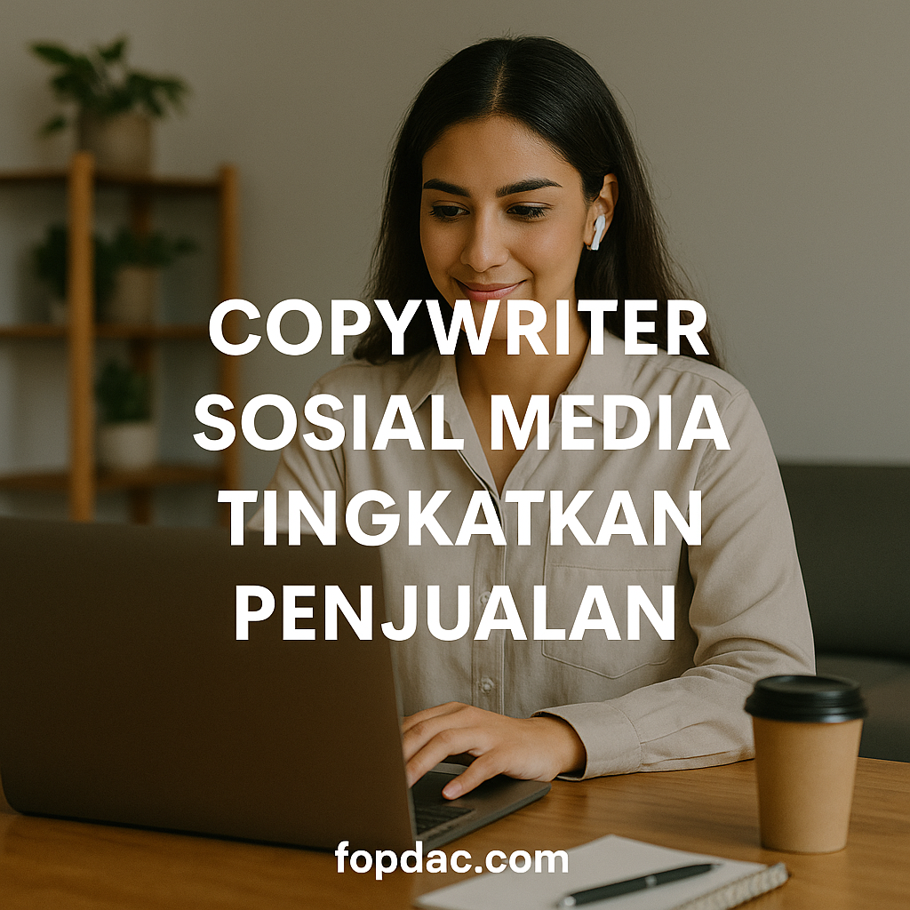 Copywriter Sosial Media Tingkatkan Penjualan