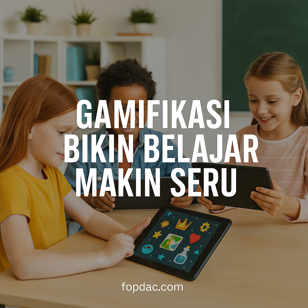 Gamifikasi Bikin Belajar Makin Seru