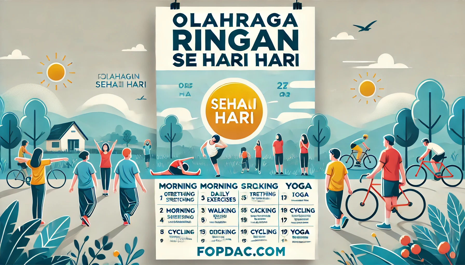 Olahraga Ringan Sehari Hari