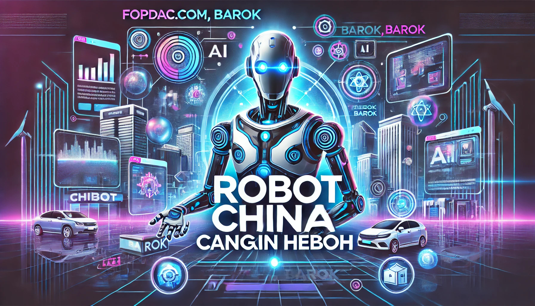 Robot China Canggih Bikin Heboh 9 Robot China Canggih Bikin Heboh