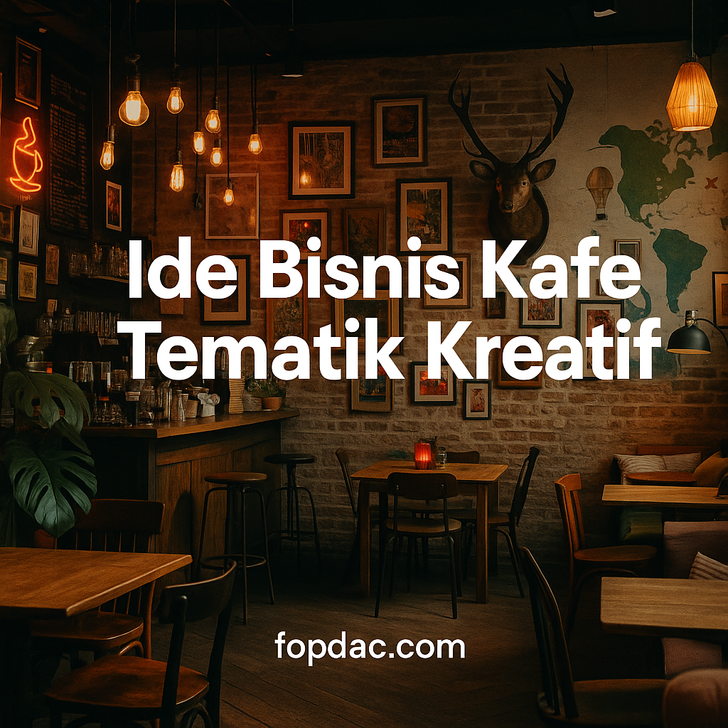 Ide Bisnis Kafe Tematik Kreatif