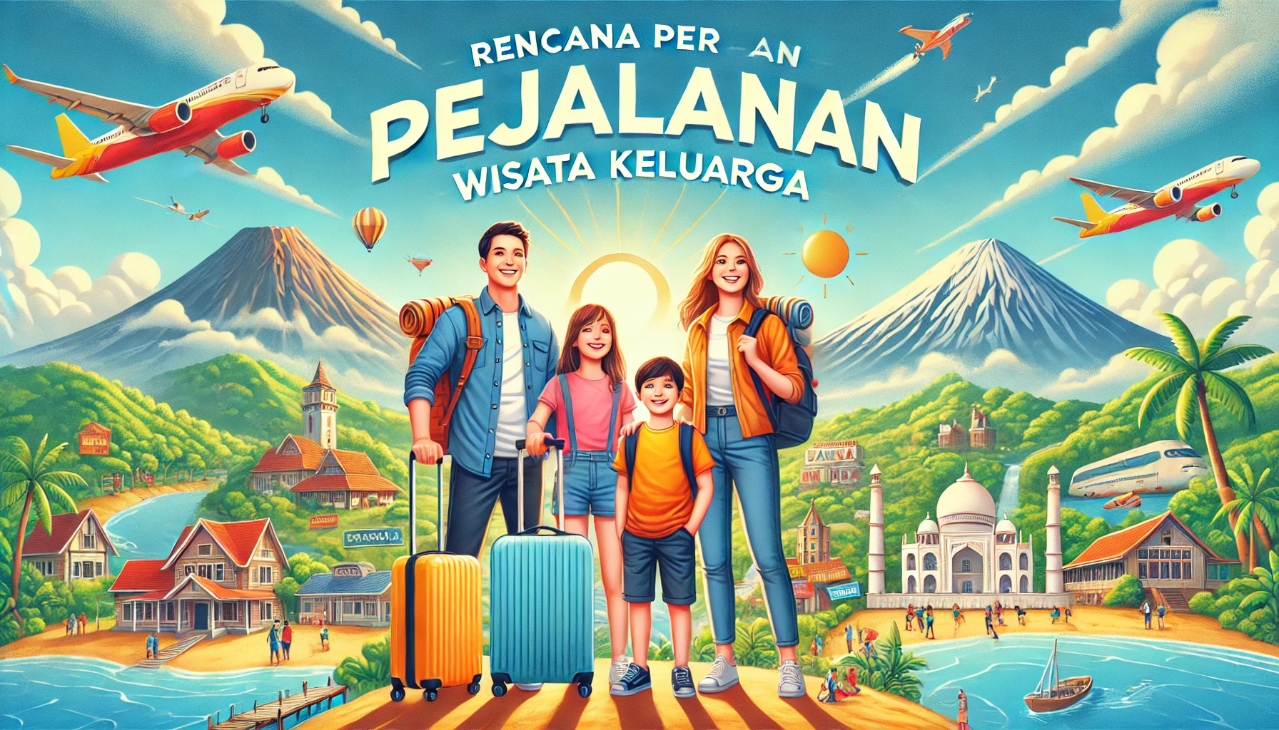 Rencana Perjalanan Wisata Keluarga 6 Rencana Perjalanan Wisata Keluarga