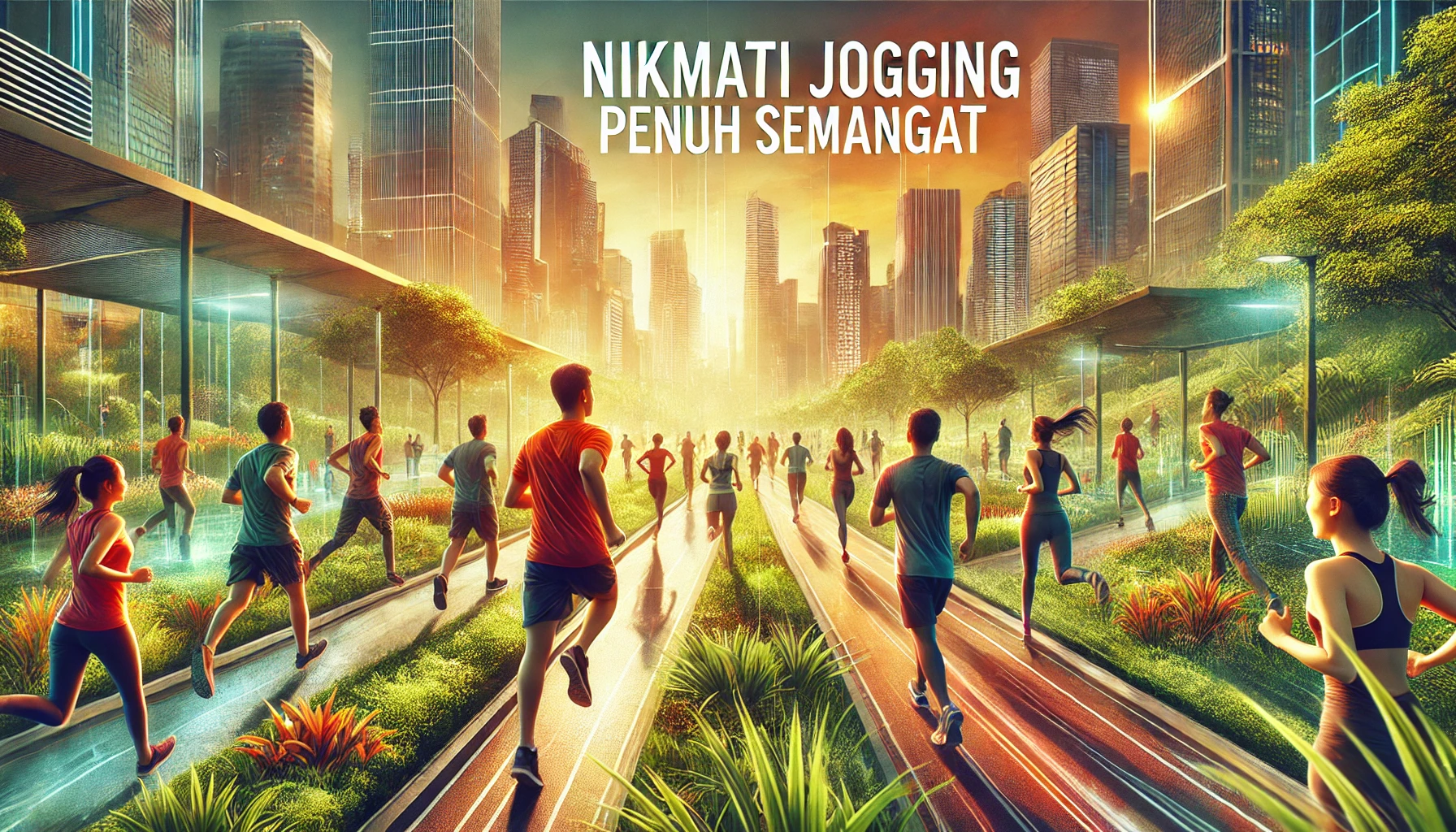 Nikmati Jogging Penuh Semangat