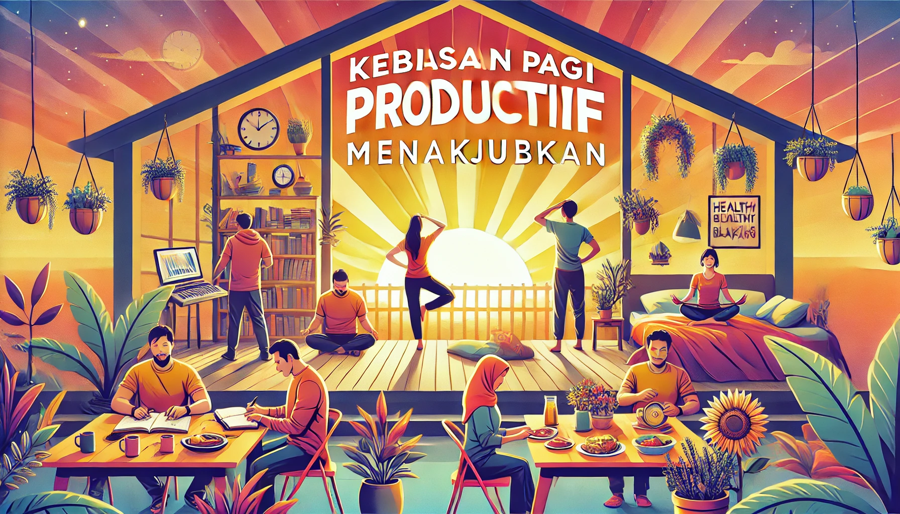 Kebiasaan Pagi Produktif Menakjubkan 3 Kebiasaan Pagi Produktif Menakjubkan