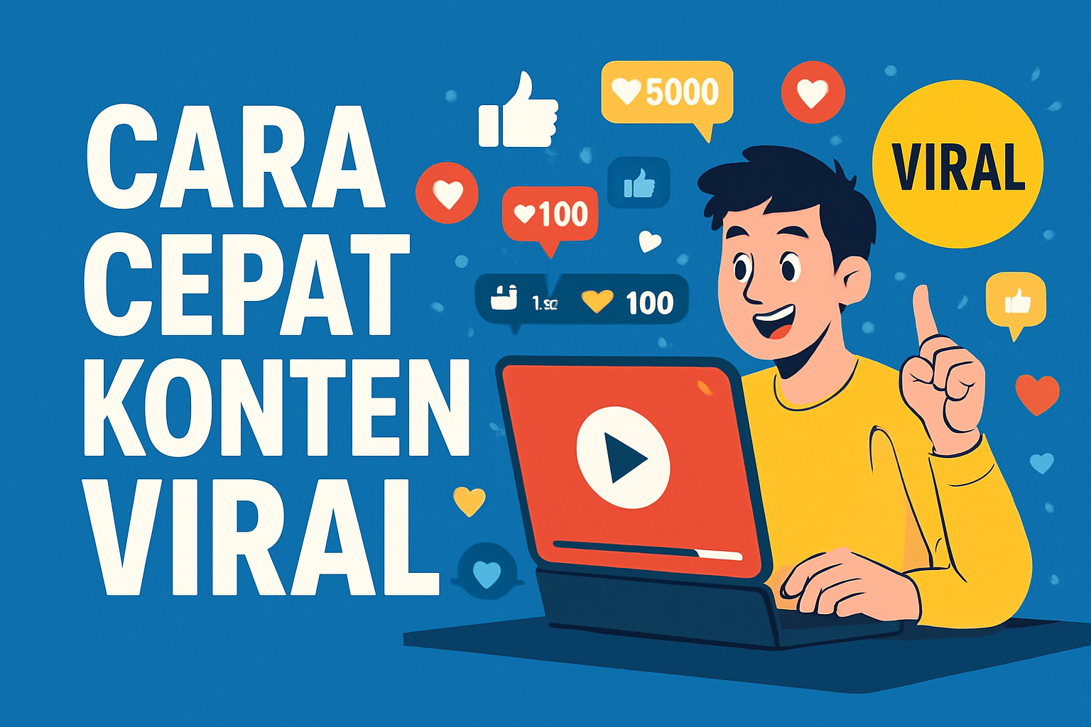 Cara Cepat Konten Viral