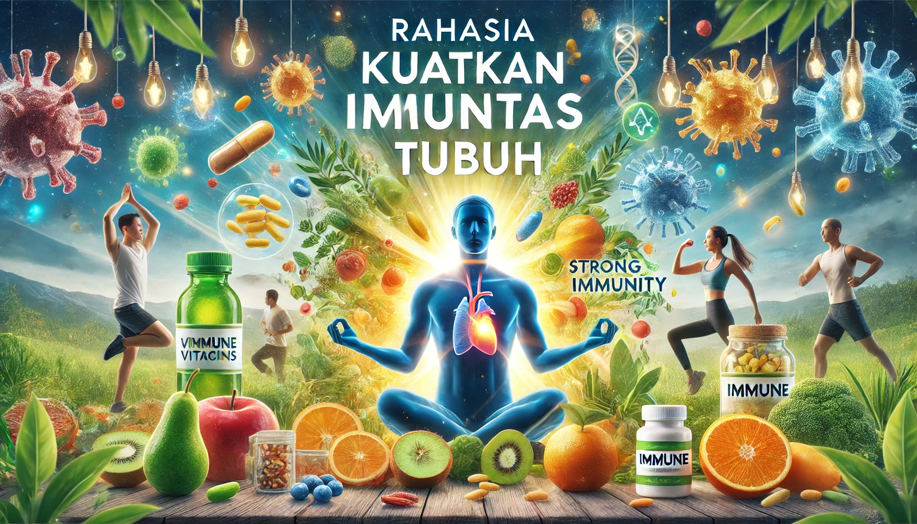 Rahasia Kuatkan Imunitas Tubuh