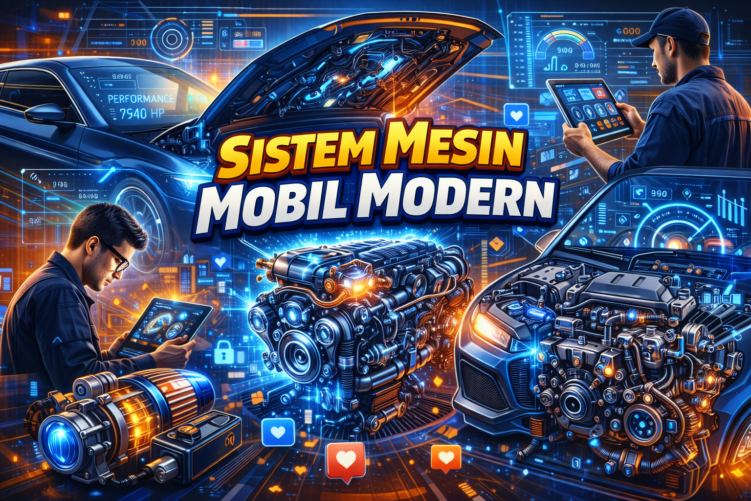 Sistem Mesin Mobil Modern